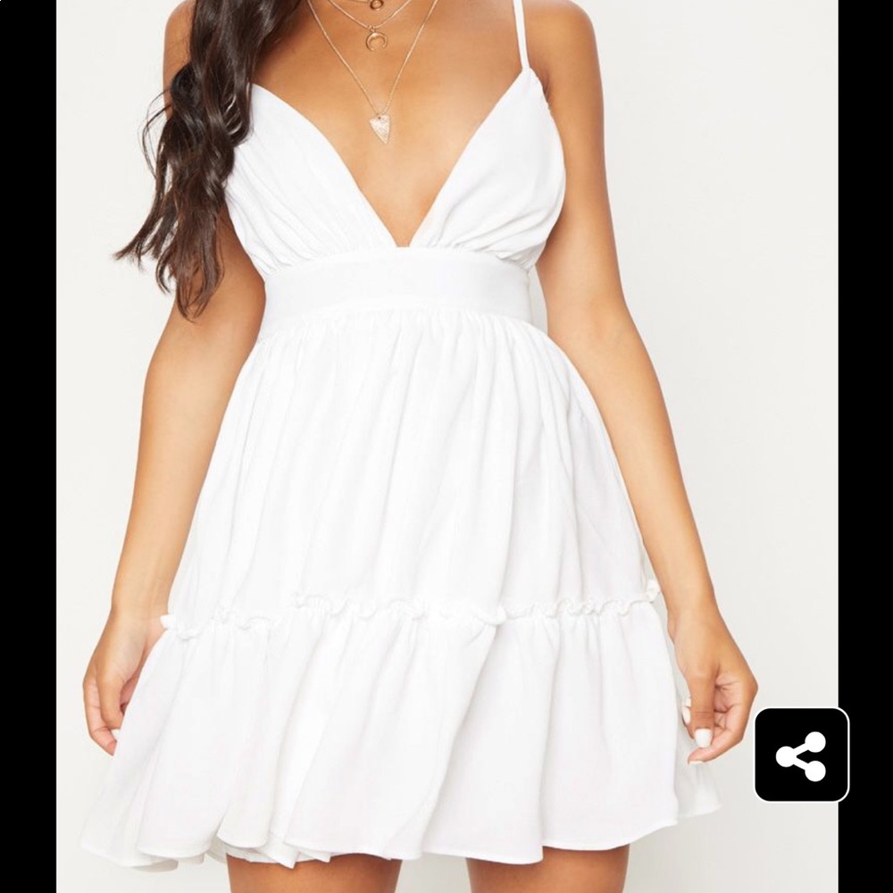 PLT white summer sundress NWT